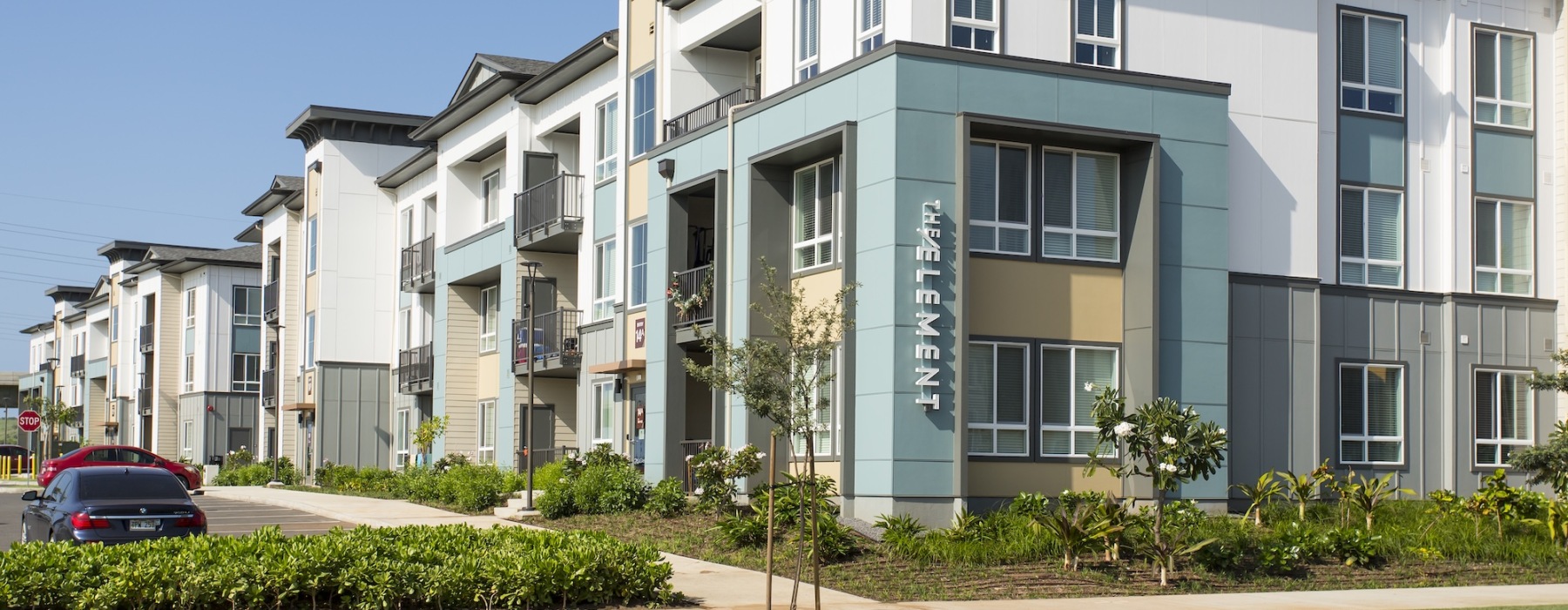 exterior of property showing modern buildings and sidewalks